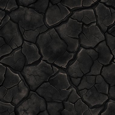 Kırık taş desenli koyu siyah doku, grunge posterleri, keskin sanat eserleri ve cesur şehir tasarım projeleri için mükemmel..