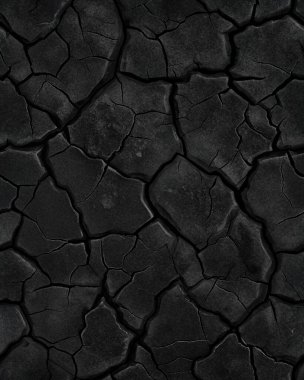 Kırık taş desenli koyu siyah doku, grunge posterleri, keskin sanat eserleri ve cesur şehir tasarım projeleri için mükemmel..