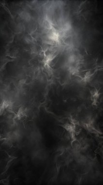Gizemli Arkaplan için Smoky Gradients ile Siyah Doku