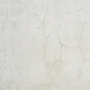 Beyazlatılmış alçı çatlakları olan ince duvar dokusu, minimal planlar, modern posterler ve temiz mimari tasarım projeleri için mükemmel..