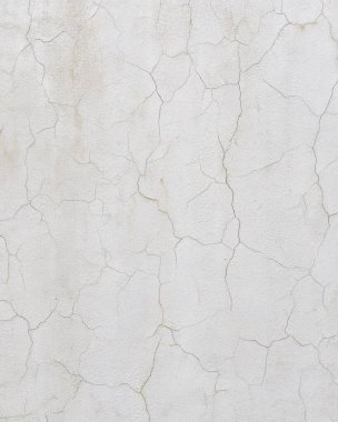 Beyazlatılmış alçı çatlakları olan ince duvar dokusu, minimal planlar, modern posterler ve temiz mimari tasarım projeleri için mükemmel..