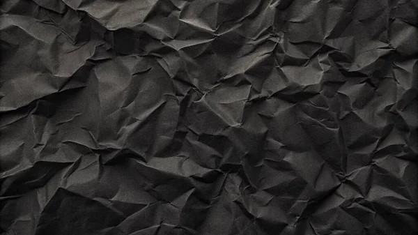 Buruşuk kağıt kırışıklıkları olan şık siyah doku, editör tasarımı için mükemmel, modern posterler, ve yaratıcı grafik projeleri.
