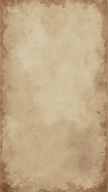 Sepya tonlarında solmuş lekeleri olan basit, temiz bir grunge dokusu, merkezinde kenarları boş bir alan, eski gazete düzeni, klasik posterler, eski tasarımlar ve rustik markalaşma için mükemmel. Bu eskimiş ve yıpranmış yüzey...