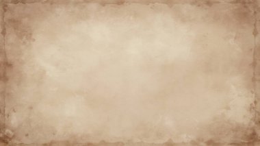 Sepya tonlarında solmuş lekeleri olan basit, temiz bir grunge dokusu, merkezinde kenarları boş bir alan, eski gazete düzeni, klasik posterler, eski tasarımlar ve rustik markalaşma için mükemmel. Bu eskimiş ve yıpranmış yüzey...