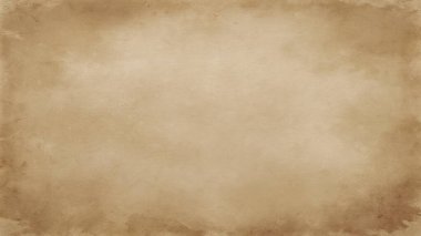 Sepya tonlarında solmuş lekeleri olan basit, temiz bir grunge dokusu, merkezinde kenarları boş bir alan, eski gazete düzeni, klasik posterler, eski tasarımlar ve rustik markalaşma için mükemmel. Bu eskimiş ve yıpranmış yüzey...