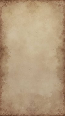 Sepya tonlarında solmuş lekeleri olan basit, temiz bir grunge dokusu, merkezinde kenarları boş bir alan, eski gazete düzeni, klasik posterler, eski tasarımlar ve rustik markalaşma için mükemmel. Bu eskimiş ve yıpranmış yüzey...