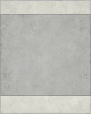 Koyu gri ve tozlu beyaz kenarları olan basit, temiz bir beton doku arka planında merkezde sınırlandırılmış boş bir alan, endüstriyel markalaşma, kentsel posterler, ambalajlama ve modern yerleşimler için mükemmel. Bu dayanıklı ve yıpranmış surfa
