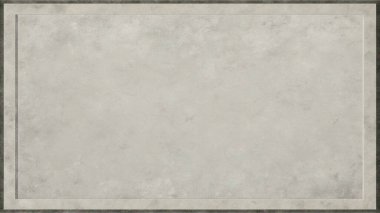 Koyu gri ve tozlu beyaz kenarları olan basit, temiz bir beton doku arka planında merkezde sınırlandırılmış boş bir alan, endüstriyel markalaşma, kentsel posterler, ambalajlama ve modern yerleşimler için mükemmel. Bu dayanıklı ve yıpranmış surfa