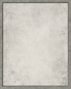 Koyu gri ve tozlu beyaz kenarları olan basit, temiz bir beton doku arka planında merkezde sınırlandırılmış boş bir alan, endüstriyel markalaşma, kentsel posterler, ambalajlama ve modern yerleşimler için mükemmel. Bu dayanıklı ve yıpranmış surfa