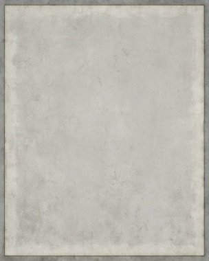 Koyu gri ve tozlu beyaz kenarları olan basit, temiz bir beton doku arka planında merkezde sınırlandırılmış boş bir alan, endüstriyel markalaşma, kentsel posterler, ambalajlama ve modern yerleşimler için mükemmel. Bu dayanıklı ve yıpranmış surfa