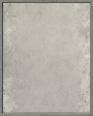 Koyu gri ve tozlu beyaz kenarları olan basit, temiz bir beton doku arka planında merkezde sınırlandırılmış boş bir alan, endüstriyel markalaşma, kentsel posterler, ambalajlama ve modern yerleşimler için mükemmel. Bu dayanıklı ve yıpranmış surfa