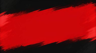 Kalın kırmızı ve siyah fırça darbelerine sahip basit, temiz bir boya dokusu, merkezde sınırlandırılmış boş bir alan, soyut sanat kapakları, modern posterler, yaratıcı yerleşimler ve anlamlı markalaşma için mükemmel. Bu sanatsal yüzey 