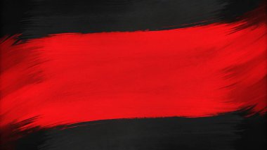 Kalın kırmızı ve siyah fırça darbelerine sahip basit, temiz bir boya dokusu, merkezde sınırlandırılmış boş bir alan, soyut sanat kapakları, modern posterler, yaratıcı yerleşimler ve anlamlı markalaşma için mükemmel. Bu sanatsal yüzey 