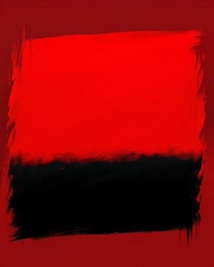 Kalın kırmızı ve siyah fırça darbelerine sahip basit, temiz bir boya dokusu, merkezde sınırlandırılmış boş bir alan, soyut sanat kapakları, modern posterler, yaratıcı yerleşimler ve anlamlı markalaşma için mükemmel. Bu sanatsal yüzey 