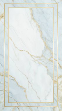 Zarif beyaz ve altın damarlara sahip basit, temiz bir mermer dokuya sahip, merkezde sınırlandırılmış boş bir alan, lüks markalaşma, üst düzey ambalaj, modern davetiyeler ve premium kırtasiye malzemeleri için mükemmel. Bu rafine mermer tasarımı