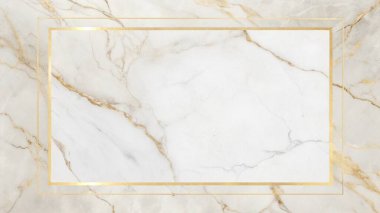 Zarif beyaz ve altın damarlara sahip basit, temiz bir mermer dokuya sahip, merkezde sınırlandırılmış boş bir alan, lüks markalaşma, üst düzey ambalaj, modern davetiyeler ve premium kırtasiye malzemeleri için mükemmel. Bu rafine mermer tasarımı
