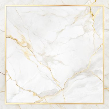 Zarif beyaz ve altın damarlara sahip basit, temiz bir mermer dokuya sahip, merkezde sınırlandırılmış boş bir alan, lüks markalaşma, üst düzey ambalaj, modern davetiyeler ve premium kırtasiye malzemeleri için mükemmel. Bu rafine mermer tasarımı