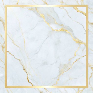 Zarif beyaz ve altın damarlara sahip basit, temiz bir mermer dokuya sahip, merkezde sınırlandırılmış boş bir alan, lüks markalaşma, üst düzey ambalaj, modern davetiyeler ve premium kırtasiye malzemeleri için mükemmel. Bu rafine mermer tasarımı