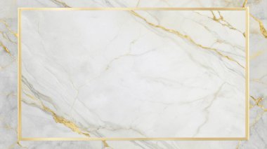 Zarif beyaz ve altın damarlara sahip basit, temiz bir mermer dokuya sahip, merkezde sınırlandırılmış boş bir alan, lüks markalaşma, üst düzey ambalaj, modern davetiyeler ve premium kırtasiye malzemeleri için mükemmel. Bu rafine mermer tasarımı