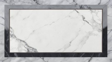 Kalın siyah ve gümüş çizgilere sahip basit, temiz mermer bir arka plan, merkezinde sınır olan boş bir alan, modern ambalajlama, lüks markalaşma, gösterişli kırtasiye ve şık dijital yerleşimler için mükemmel. Bu çağdaş mermer tasarımı