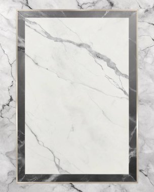 Kalın siyah ve gümüş çizgilere sahip basit, temiz mermer bir arka plan, merkezinde sınır olan boş bir alan, modern ambalajlama, lüks markalaşma, gösterişli kırtasiye ve şık dijital yerleşimler için mükemmel. Bu çağdaş mermer tasarımı