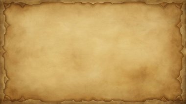 Altın-kahverengi lekeler ve kıvrımlı köşeler içeren basit, temiz bir parşömen dokusu. Tasarım, merkezde, ortaçağ haritaları, fantezi posterleri, tarihi belgeler, hazine haritaları ve karınca için mükemmel hale getiren bir boşluk alanı içeriyor.