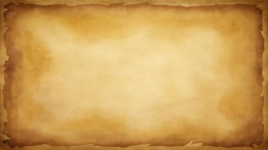 Altın-kahverengi lekeler ve kıvrımlı köşeler içeren basit, temiz bir parşömen dokusu. Tasarım, merkezde, ortaçağ haritaları, fantezi posterleri, tarihi belgeler, hazine haritaları ve karınca için mükemmel hale getiren bir boşluk alanı içeriyor.