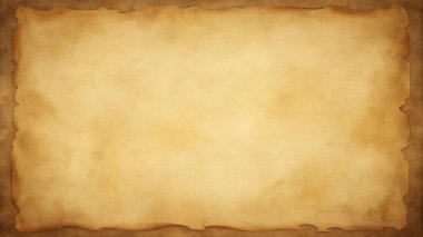 Altın-kahverengi lekeler ve kıvrımlı köşeler içeren basit, temiz bir parşömen dokusu. Tasarım, merkezde, ortaçağ haritaları, fantezi posterleri, tarihi belgeler, hazine haritaları ve karınca için mükemmel hale getiren bir boşluk alanı içeriyor.