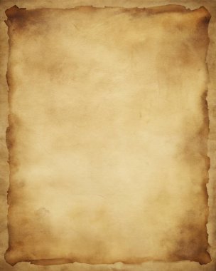 Altın-kahverengi lekeler ve kıvrımlı köşeler içeren basit, temiz bir parşömen dokusu. Tasarım, merkezde, ortaçağ haritaları, fantezi posterleri, tarihi belgeler, hazine haritaları ve karınca için mükemmel hale getiren bir boşluk alanı içeriyor.