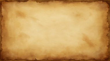 Altın-kahverengi lekeler ve kıvrımlı köşeler içeren basit, temiz bir parşömen dokusu. Tasarım, merkezde, ortaçağ haritaları, fantezi posterleri, tarihi belgeler, hazine haritaları ve karınca için mükemmel hale getiren bir boşluk alanı içeriyor.