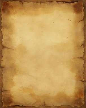 Altın-kahverengi lekeler ve kıvrımlı köşeler içeren basit, temiz bir parşömen dokusu. Tasarım, merkezde, ortaçağ haritaları, fantezi posterleri, tarihi belgeler, hazine haritaları ve karınca için mükemmel hale getiren bir boşluk alanı içeriyor.