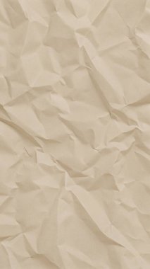 Yumuşak bej tonlara ve ince kıvrımlara sahip basit, buruşuk bir doku arkaplanı. Merkezde sınırlandırılmış boş bir alan ile tasarlanan bu çok yönlü zemin, asgari posterler, modern yerleşimler, editör tasarımları, kırtasiye malzemeleri, ambalajlar için mükemmeldir.