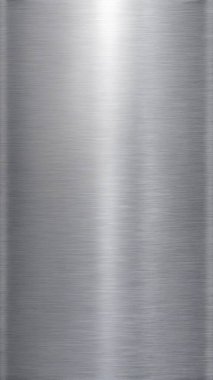 Basit, temiz metal desenli bir arka plan, ince yansımaları ve merkezde içi boş bir alanı olan fırçalı bir çelik kaplama. Endüstriyel posterler, modern markalar, ürün ambalajları, mimari planlar ve şık dijital delikler için mükemmel.