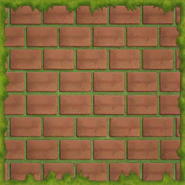 Basit, temiz bir tuğla dokusu, yosun lekeli yüzeyler, doğal hava koşulları, merkezdeki boş bir bölge tarafından vurgulanmış. Klasik planlar için mükemmel, rustik posterler, kalıtım markaları, şehir arkaplanları, mimari tasarım