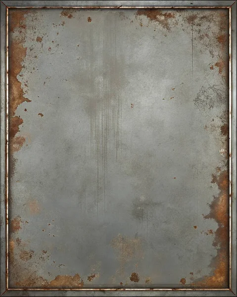 Pas lekeleri ve merkezde içi boş bir bölge ile çizikleri içeren basit, temiz bir metal doku. Grunge tasarımları, endüstriyel posterler, eski markalar, kentsel grafikler ve retro tasarımlar için mükemmel. Bu yıpranmış ve 