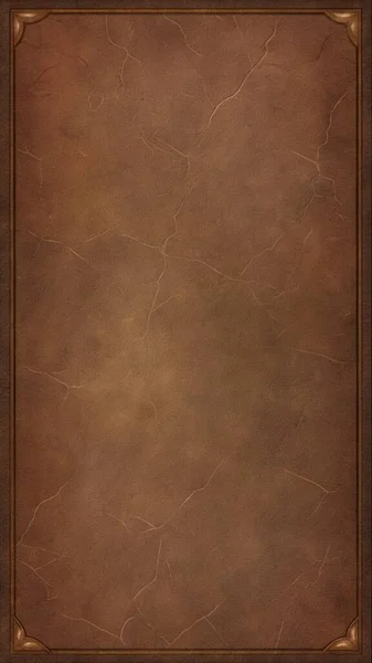 Basit, temiz bir deri dokusu var. Koyu kahverengi tonlarda kırık bir vintage kaplama içeriyor. Tasarım merkezde içi boş bir alan içeriyor, bu da onu rustik posterler, antika yerleşimler veya editoryal projeler için mükemmel kılıyor. Kullanım için ideal