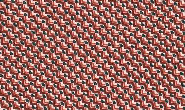 Katmanlı geometrik elementlere sahip kalın zigzag çizgileri içeren kusursuz semboller, tekstil, duvar kağıtları ve modern dijital arkaplanlar için mükemmel..