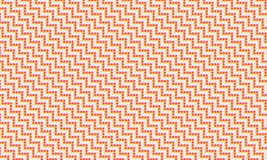 Tekrarlanan sembol deseni zigzag çizgilerini kareli blok düzeni ile birleştiriyor, tekstil, duvar kağıtları, dijital sanat ve modern grafik tasarımı için ideal..