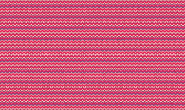 Geometrik düzende canlı zigzag çizgileri olan kusursuz sembol deseni, modern tekstil, duvar kağıtları ve dijital tasarım projeleri için mükemmel..