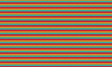 Geometrik düzende kalın zikzak çizgileri olan kusursuz sembol deseni, tekstil, arka plan, duvar kağıtları ve dijital projeler için mükemmel..