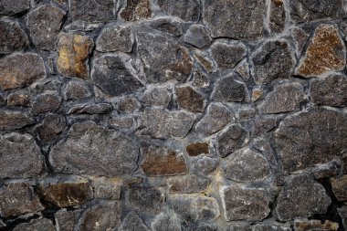 Taş duvar yüzeyinin deseni