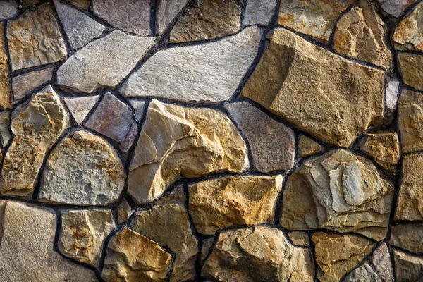 Patrón de superficie de pared de piedra — Foto de Stock