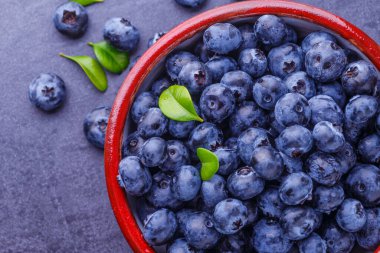 Taze yaban mersini arkaplanı. Yaban mersini dokusunu kapat yabanmersini antioksidan Organik Dengeli Kâse Sağlıklı Beslenme