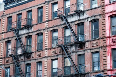 Usa, New York, 12 Kasım 2019. New York Şehir Binası Cephesi