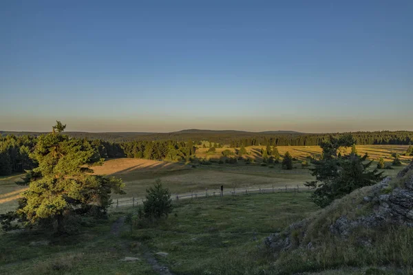 Slavkovsky Les Montañas Verano Soleado Agradable Mañana Cerca Zona Krizky — Foto de Stock