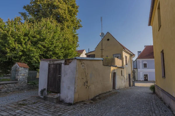 Město Trest Horké Ráno Jižních Čechách — Stock fotografie