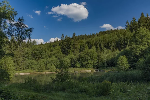 Old Outdoor Swimming Pool Vysoke Nad Jizerou Town — Stock Photo, Image