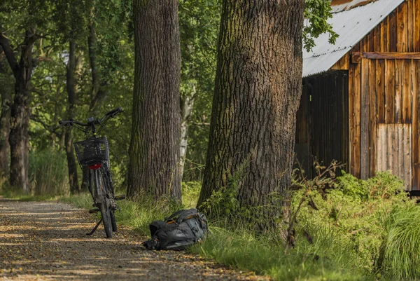 Bicycle Path South Bohemia Ponds Backpack — Stock Photo, Image