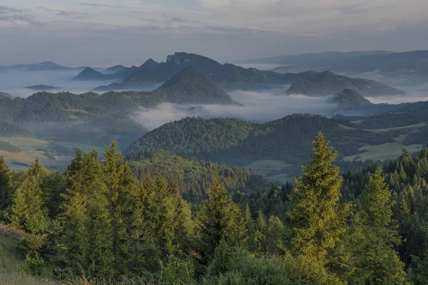 Pieniny 하늘에 — 스톡 사진