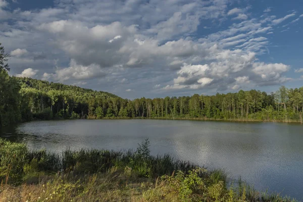 Gottes Segen Teich in Kynsperk nad Ohri Stadt in Westböhmen — Stockfoto